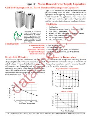 SFA66S5K375B-F datasheet  